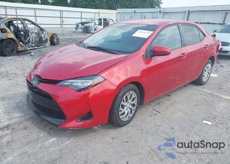 2017 Toyota Corolla Le from USA, damaged, VIN 5YFBURHE7HP641973
